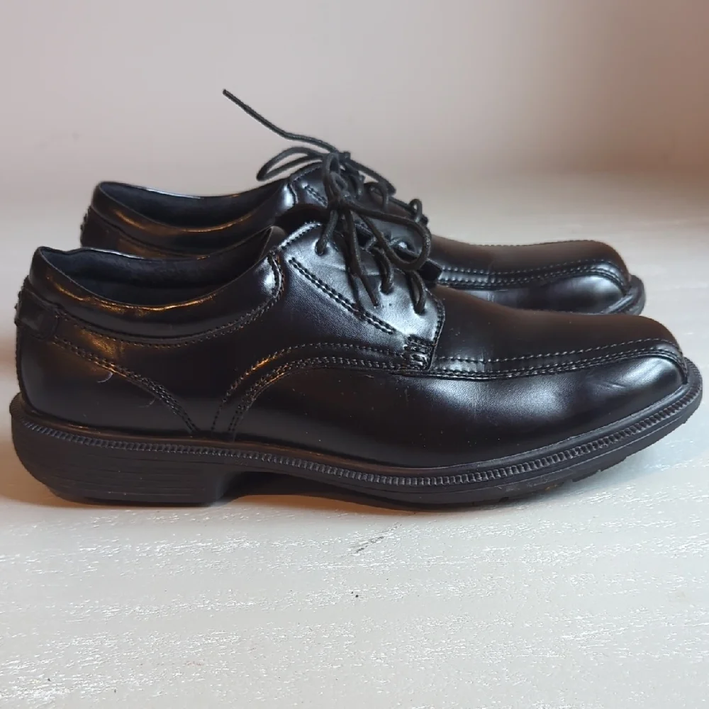 Nunn Bush Black Leather Oxfords Dress Shoes size‎ 10